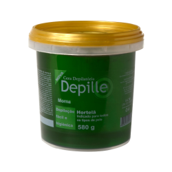 DEPILLE CERA NATURAL HORTELA 600g