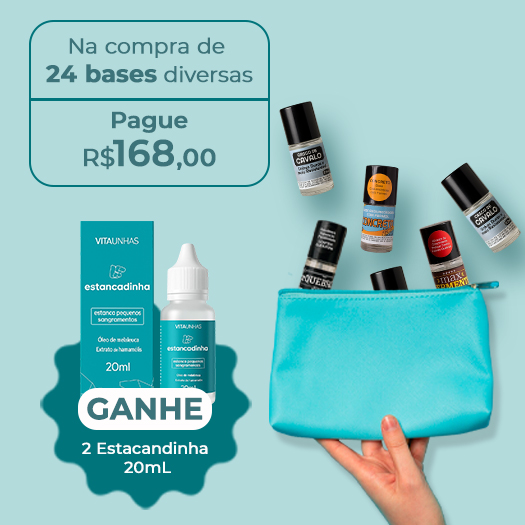 Kit Bases SOS Unhas - 24 unidades